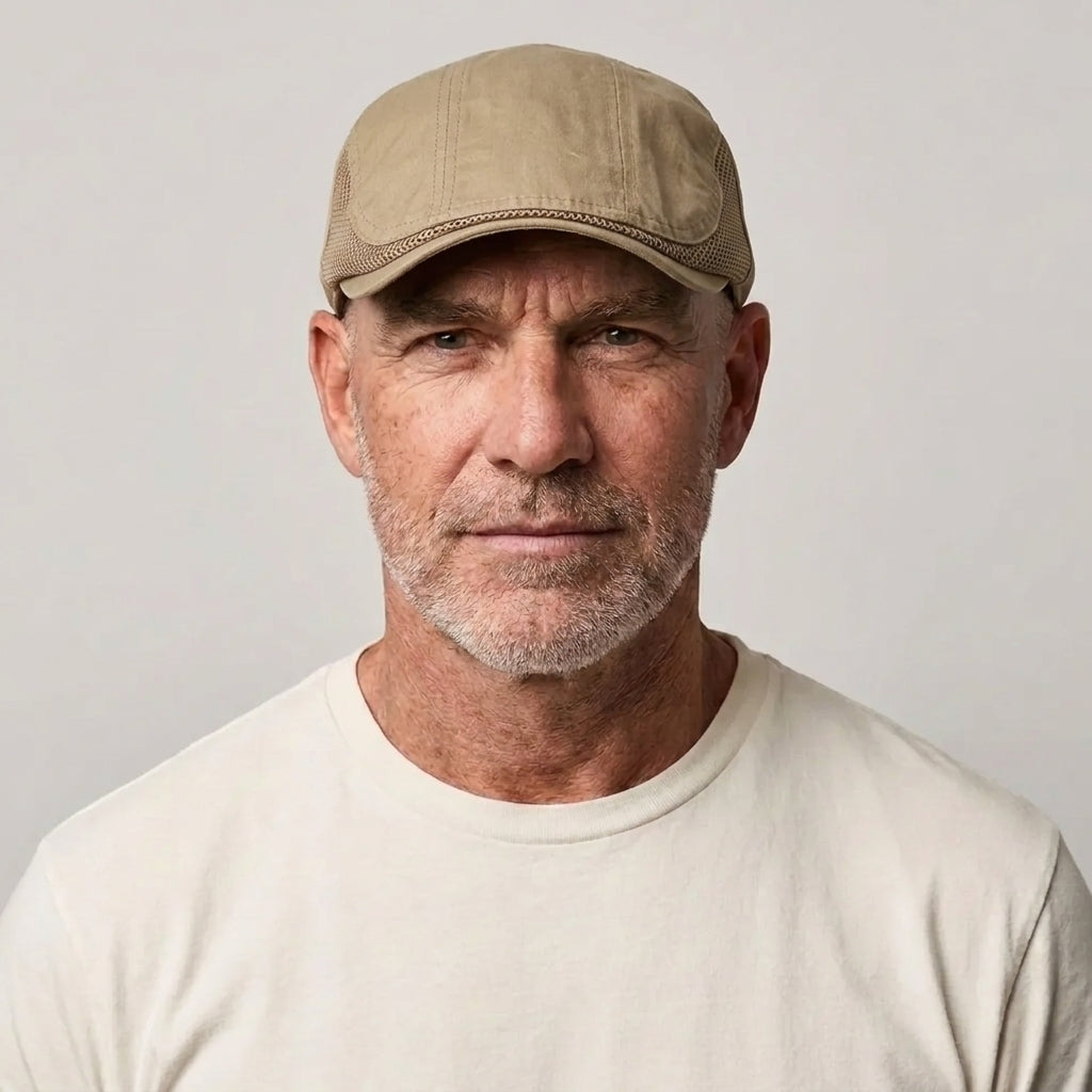 Colton Mesh Flat cap