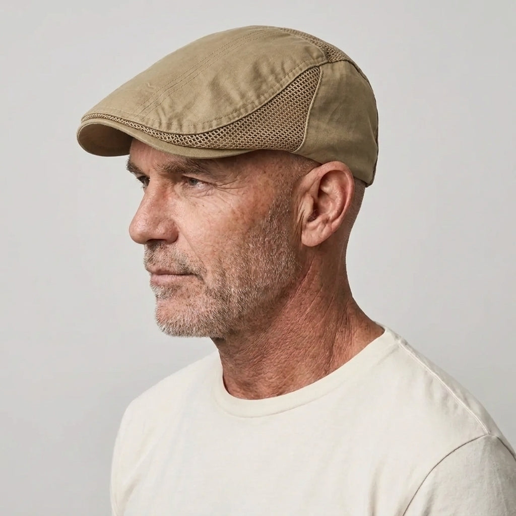 Colton Mesh Flat cap