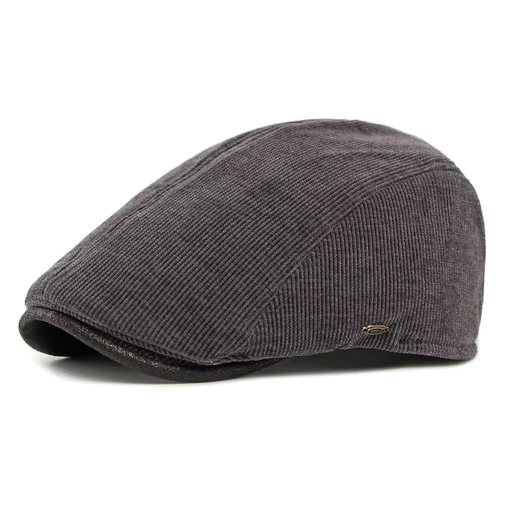 Woodgrain Flat Cap