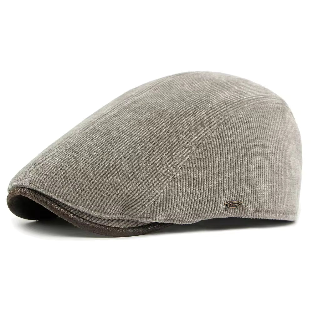 Woodgrain Flat Cap