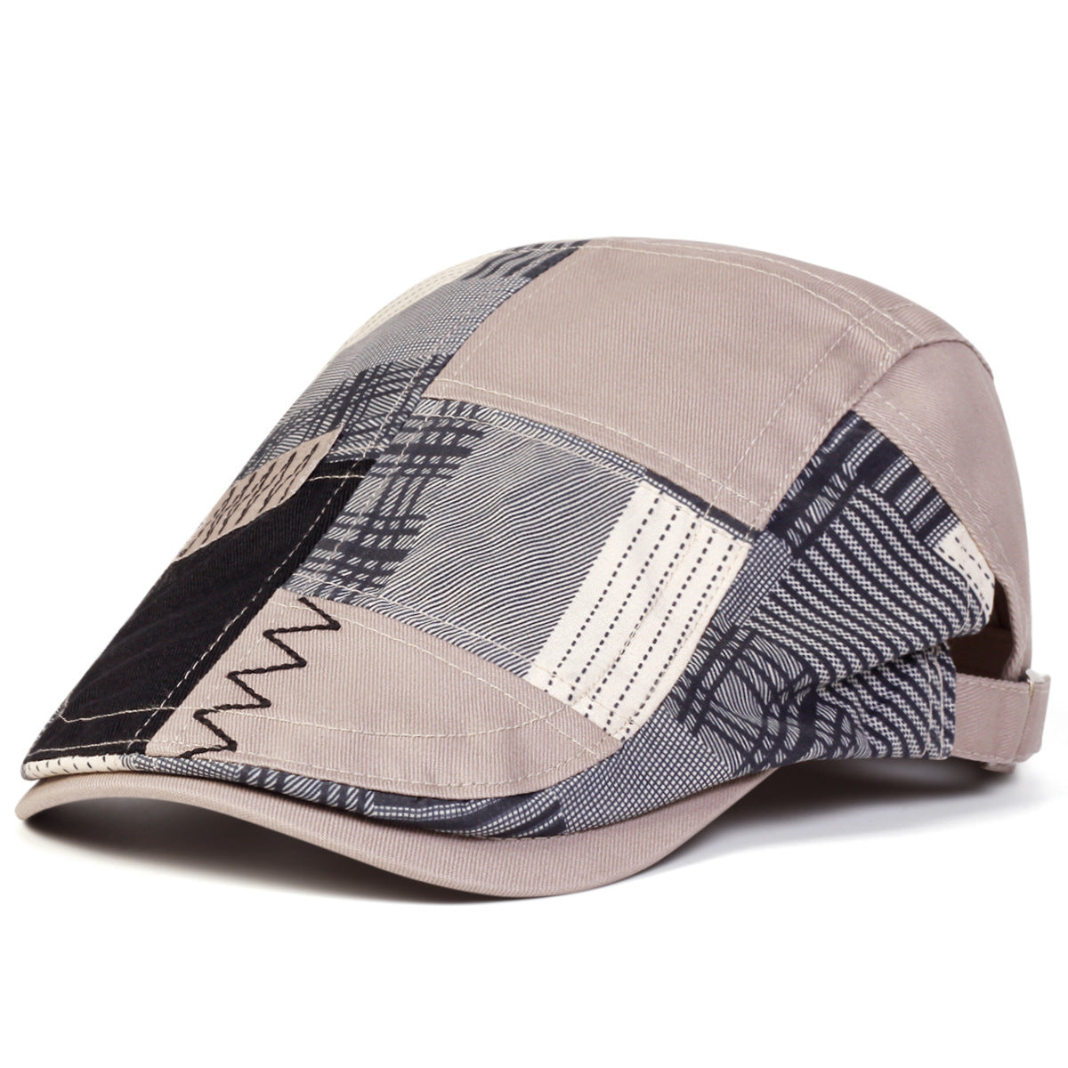 Patchwork Flat Cap