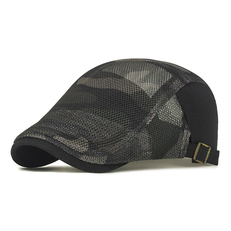 Bramble Camo Flat Cap