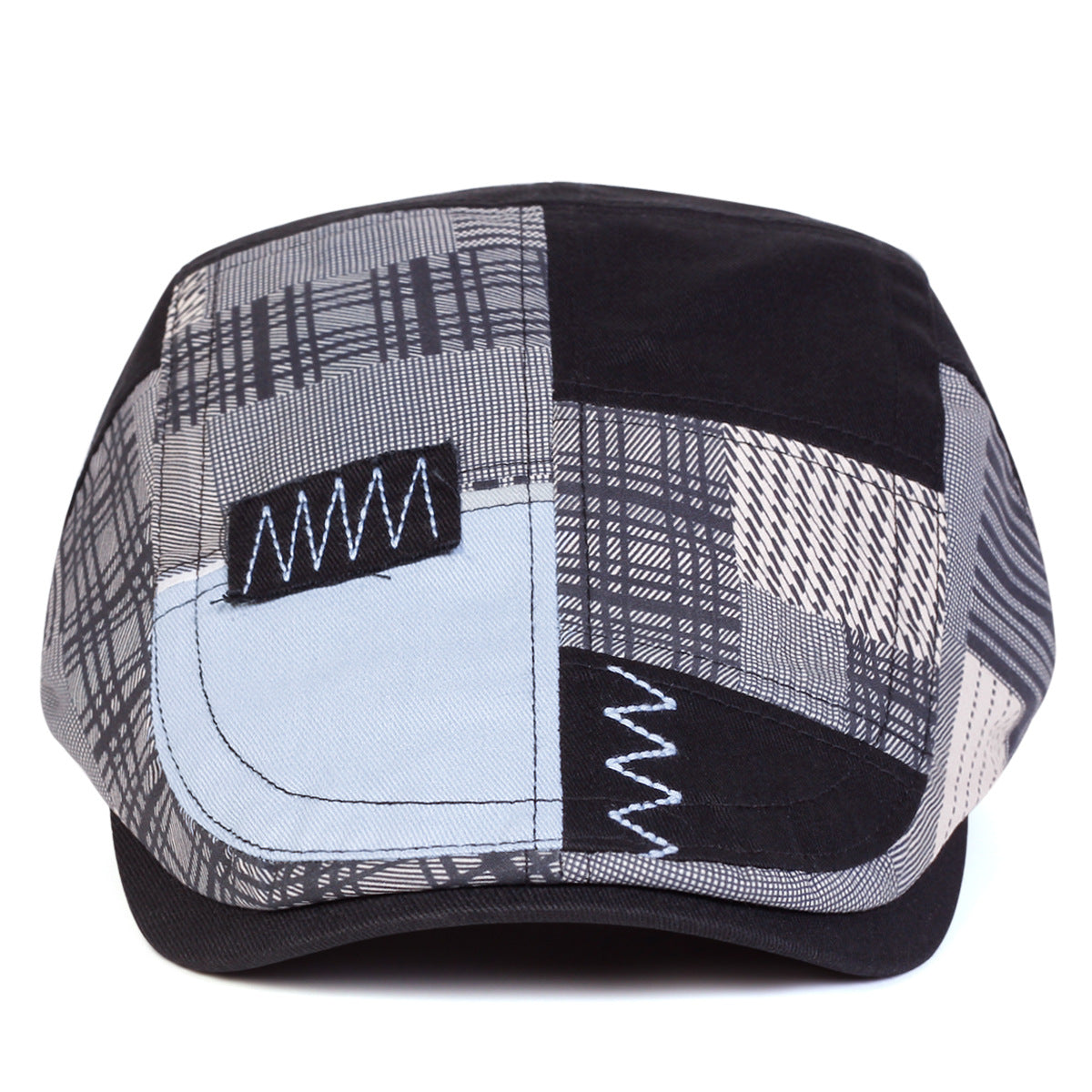 Patchwork Flat Cap