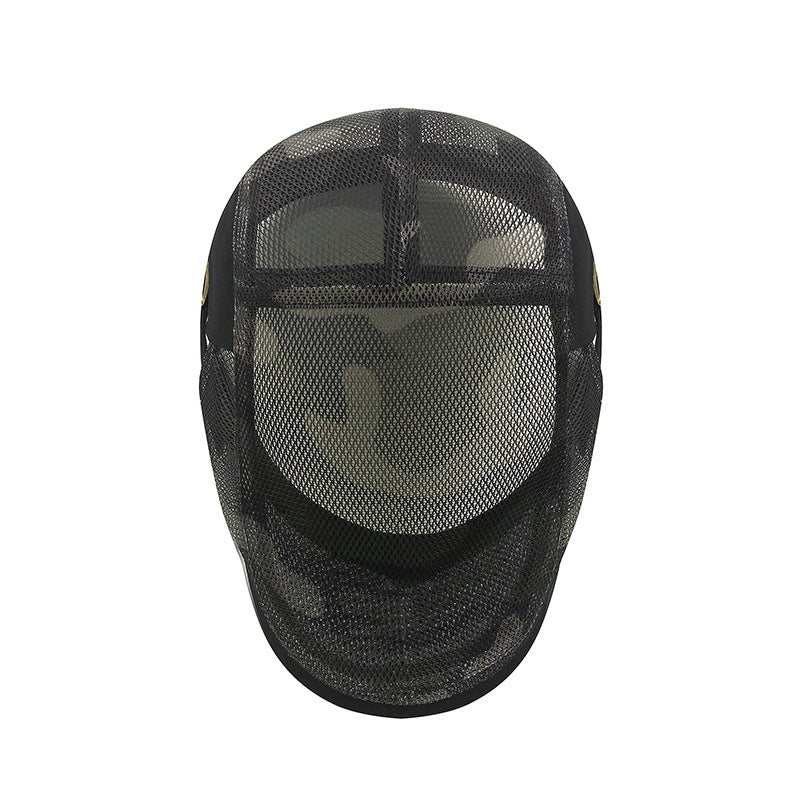 Bramble Camo Flat Cap
