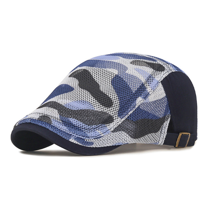Bramble Camo Flat Cap