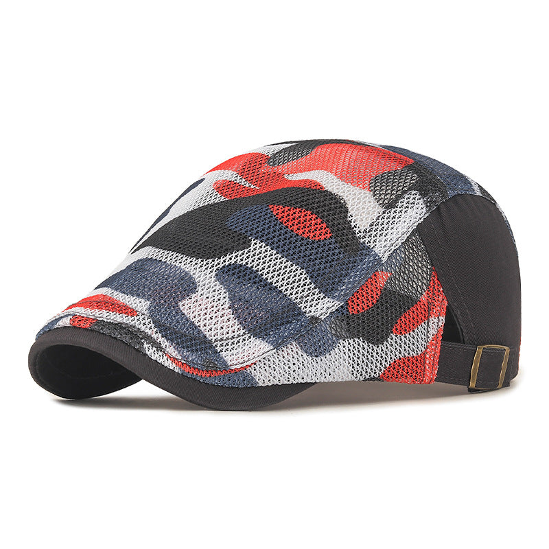 Bramble Camo Flat Cap