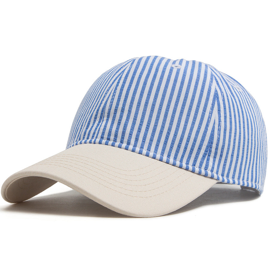 Harbor Seersucker Cap