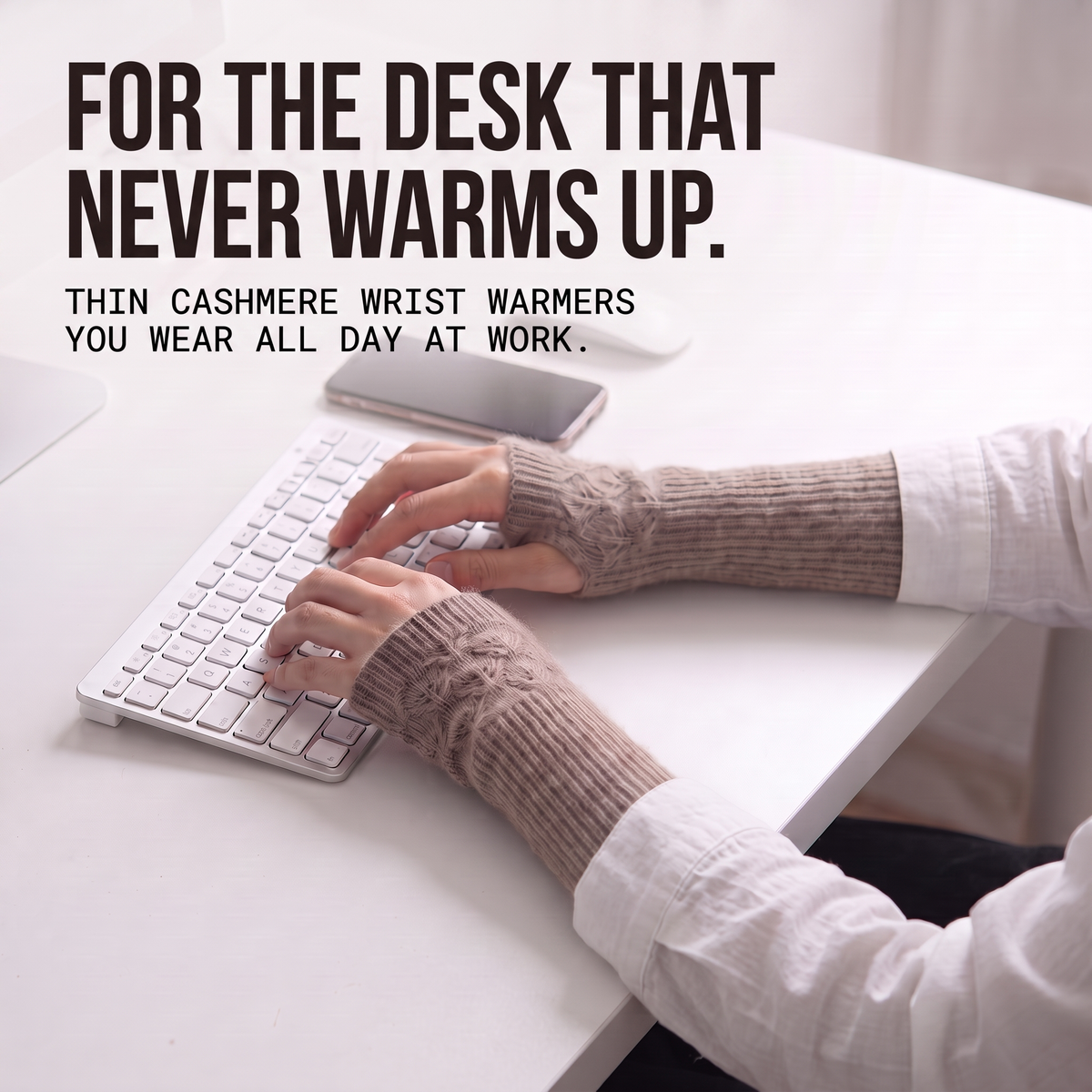 Cashmere Desk Sleeves